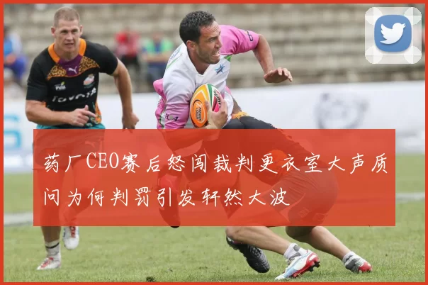 药厂CEO赛后怒闯裁判更衣室大声质问为何判罚引发轩然大波